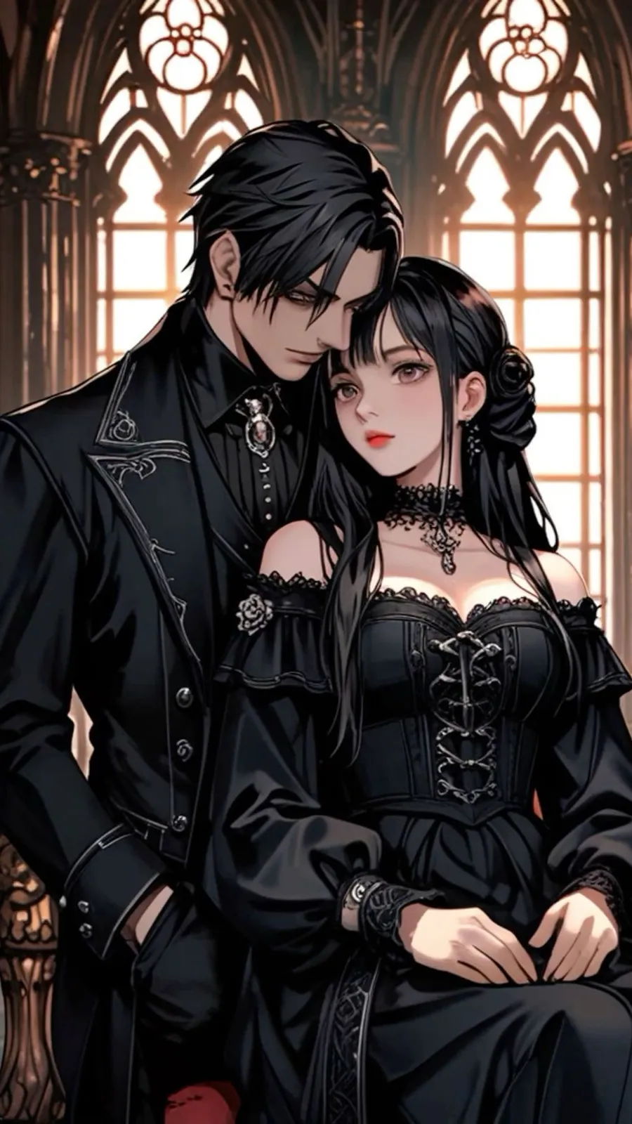 ai character: VampirexHuman background