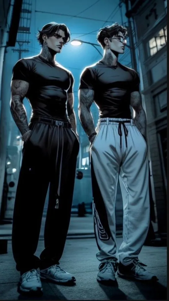 ai character: Bad Boy Brother  background