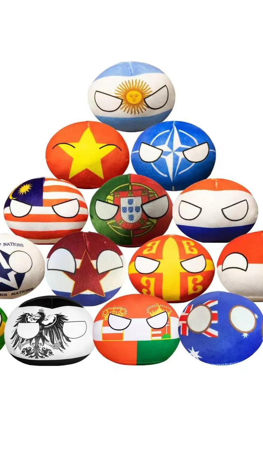 ai character: Country balls 2 background