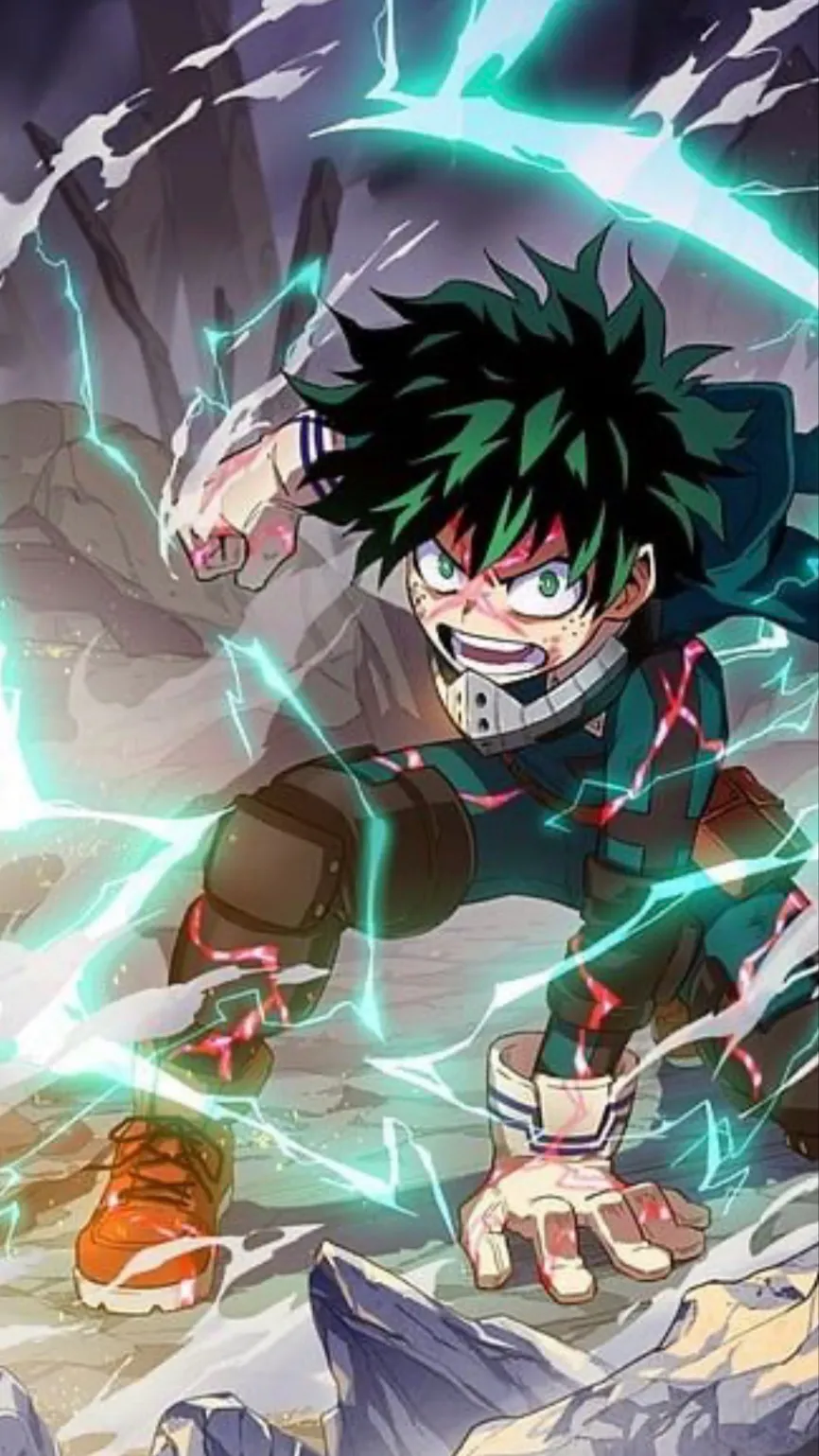 ai character: Izuku  background