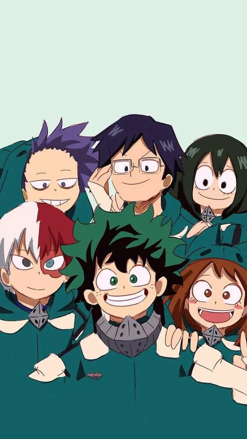 ai character: Deku squad  background