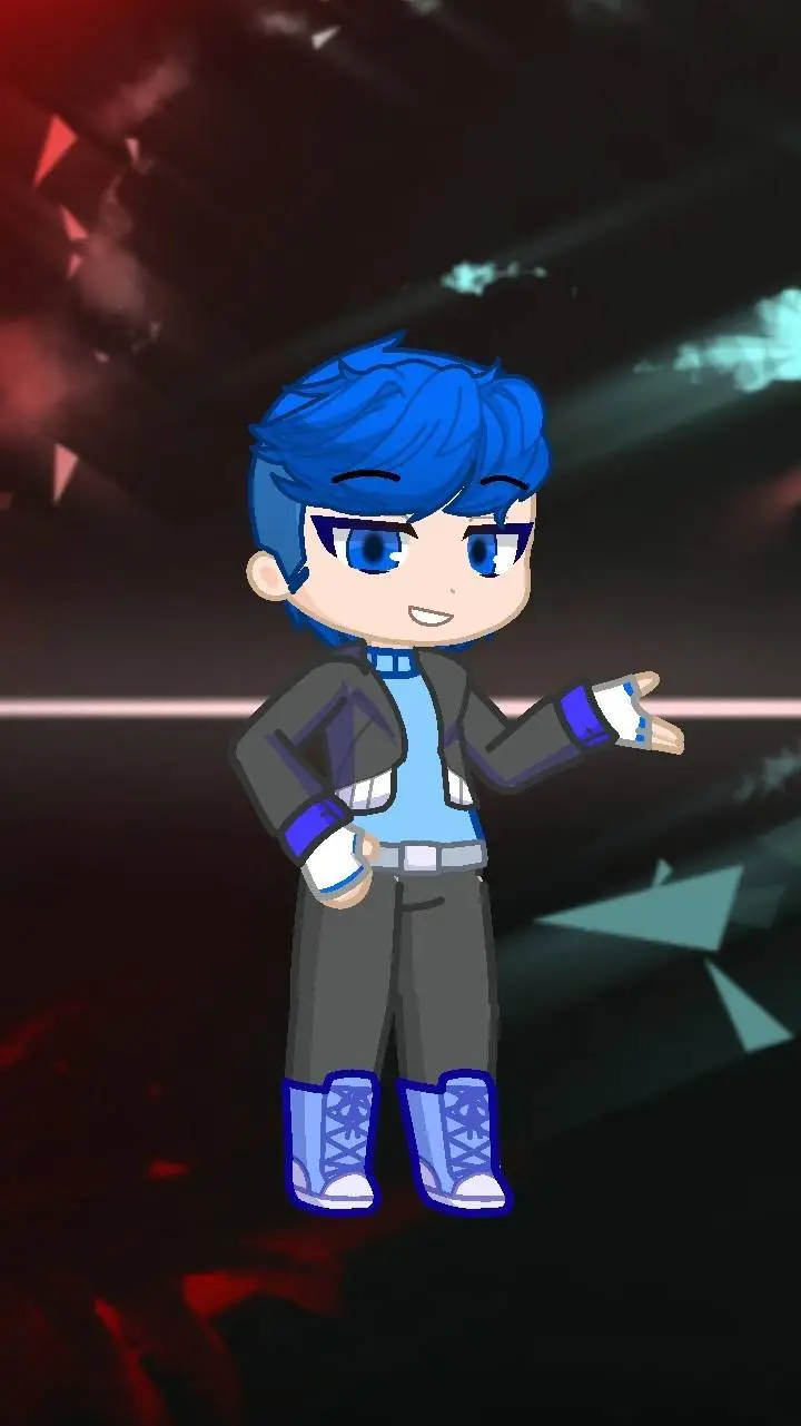 ai character: Moon galaxy background