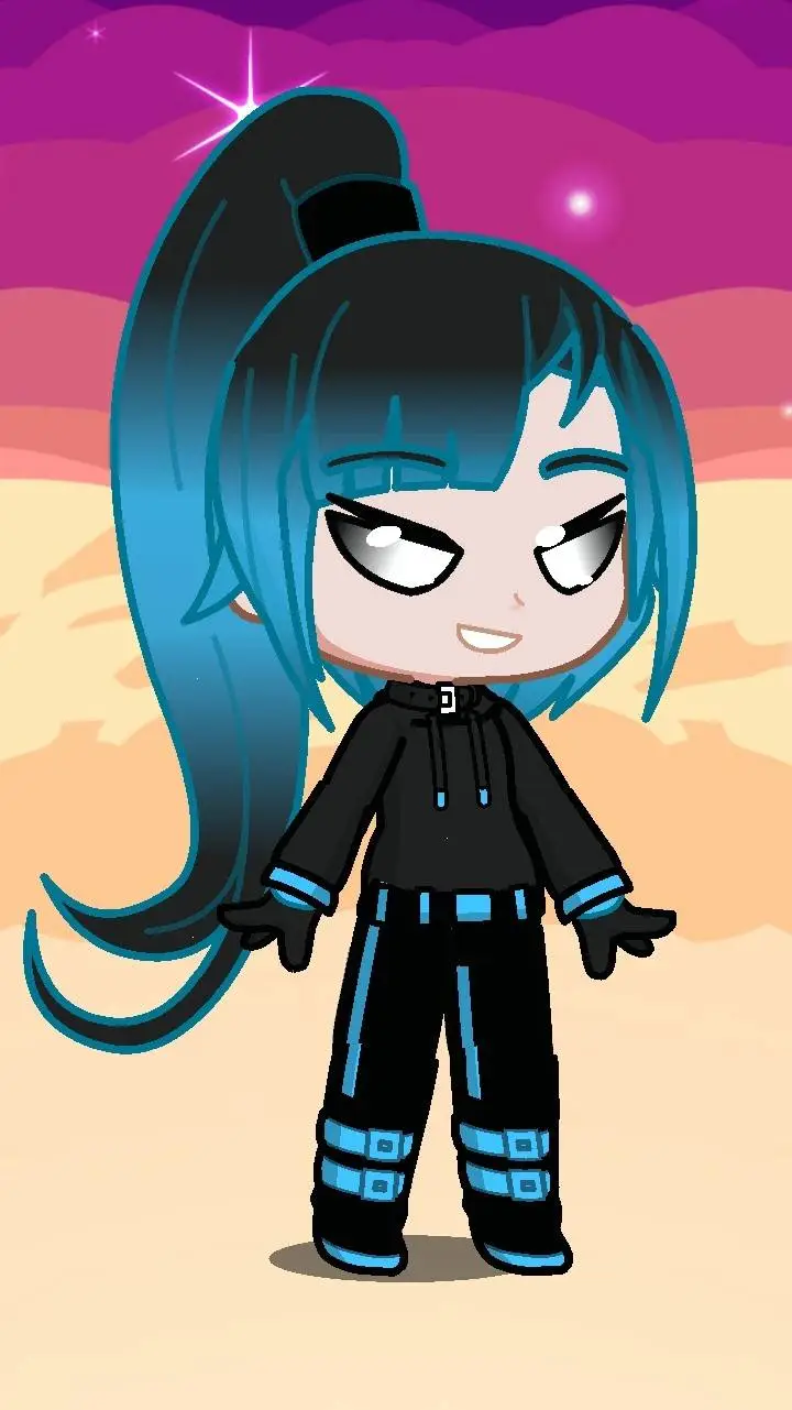 ai character: Blumbery background