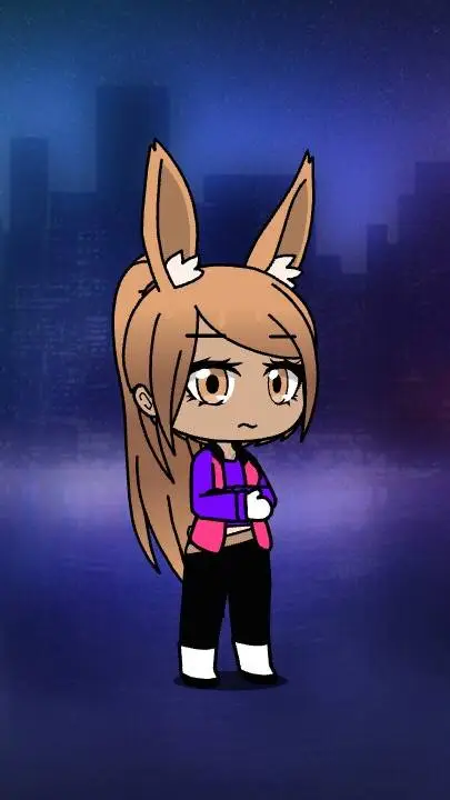 ai character: Lavander background