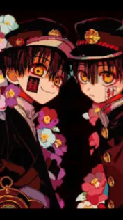 ai character: Hanako and Tsukasa background