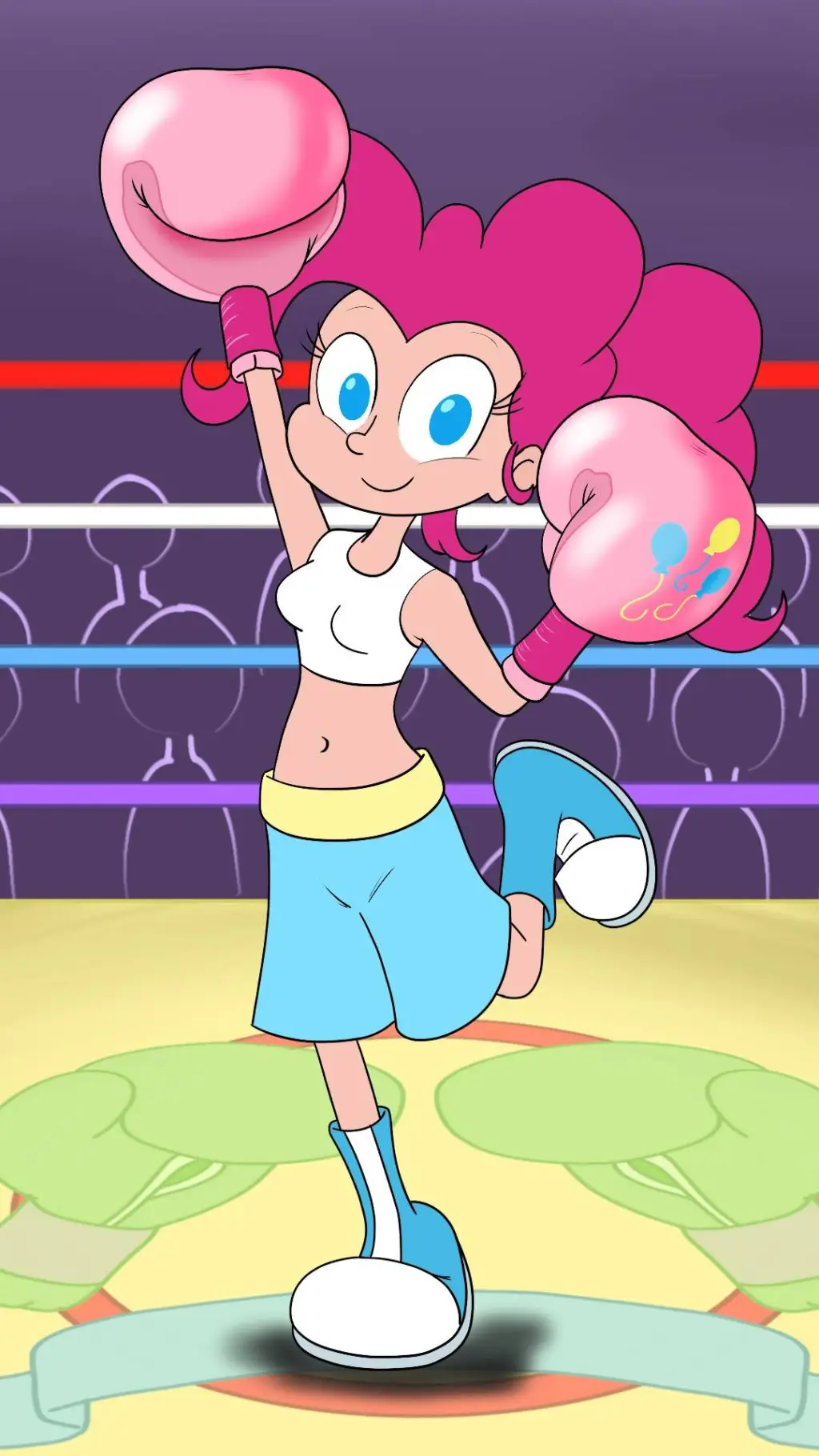 ai character: Pinkie Pie background