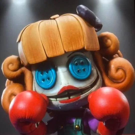 chat with ai character: boxer Dusky doll