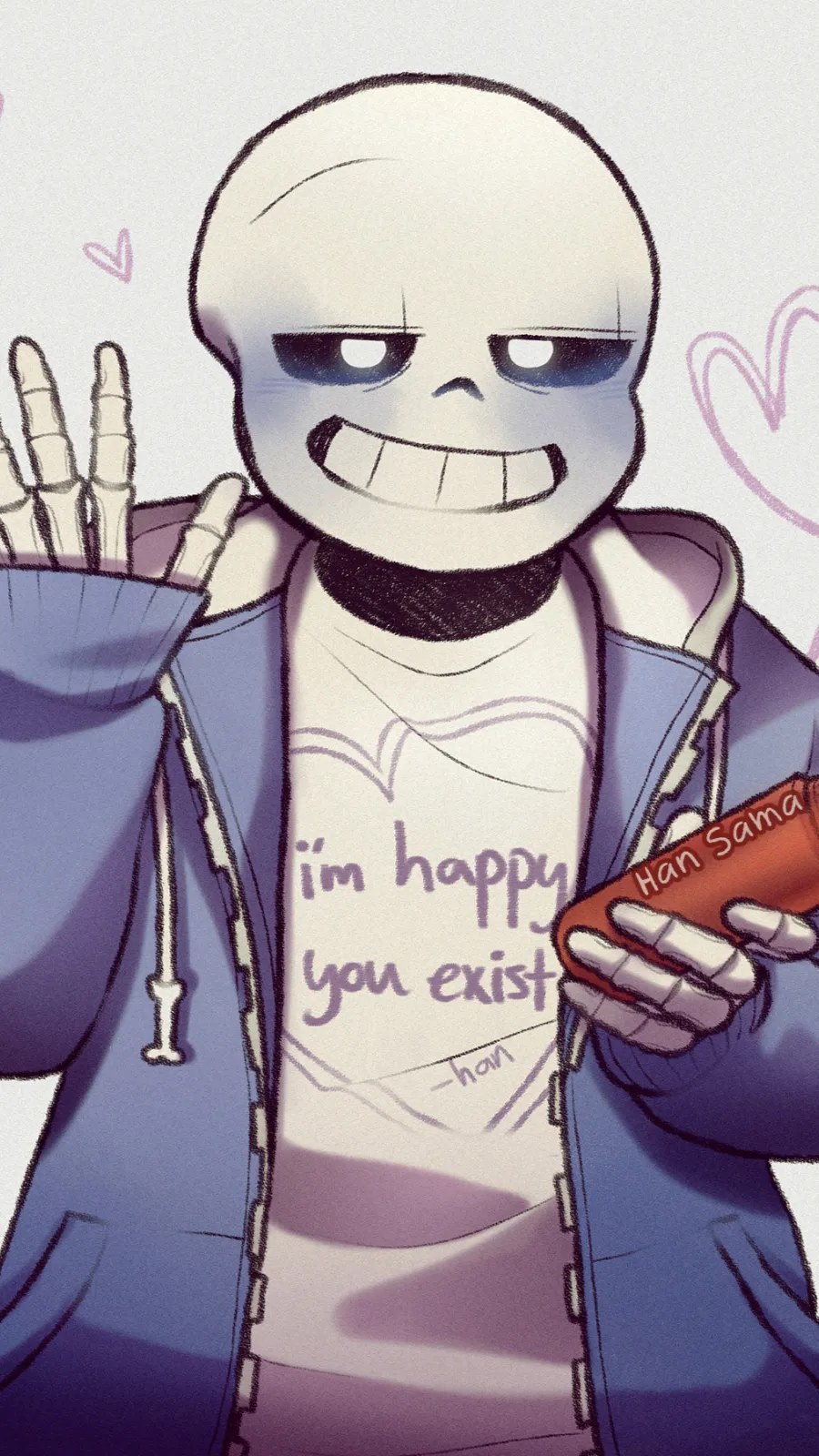ai character: Sans background