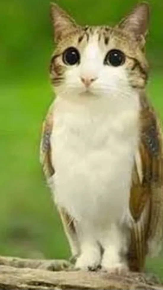 ai character: Meowl  background