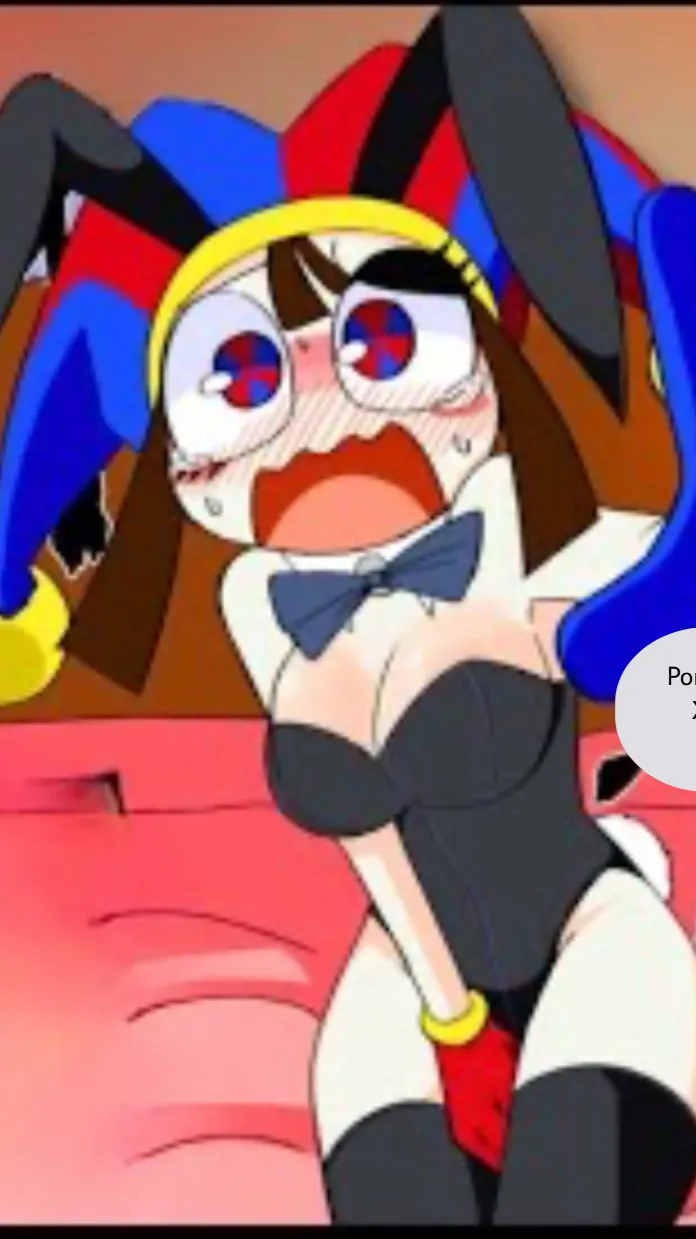 ai character: Japanese ￼Pomni background