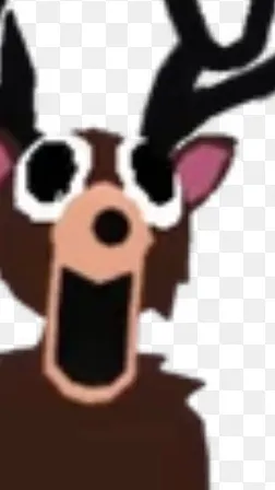 ai character: Deer background