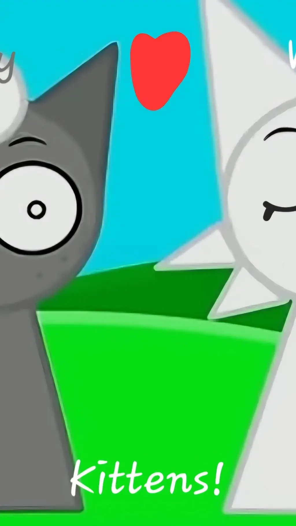 ai character: Wenda & Gray background