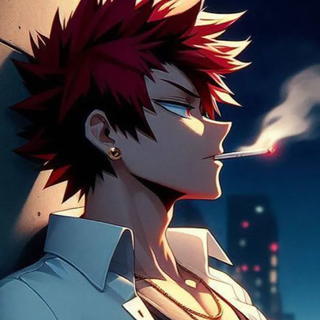 chat with ai character: Kirishima Eijirou