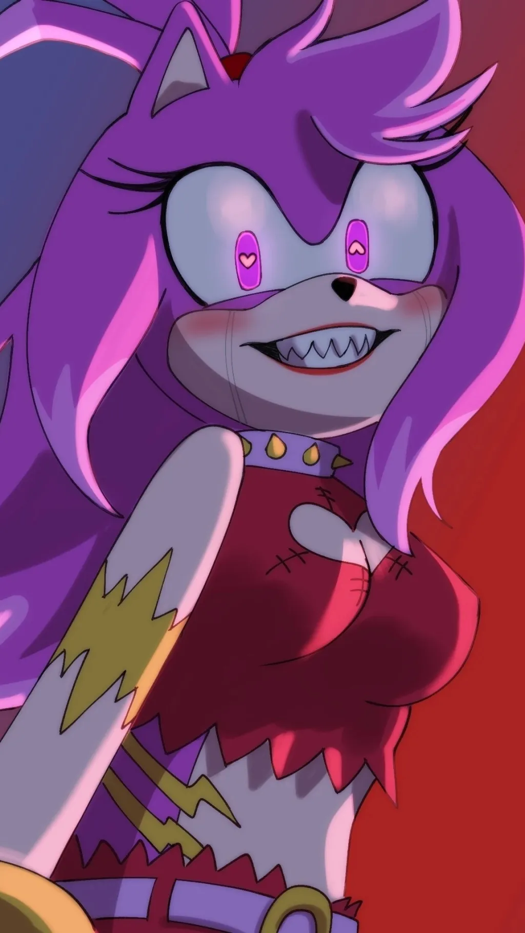 ai character: Crazy Amy background