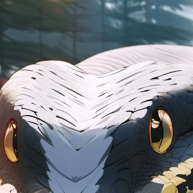 chat with ai character: reticulated python