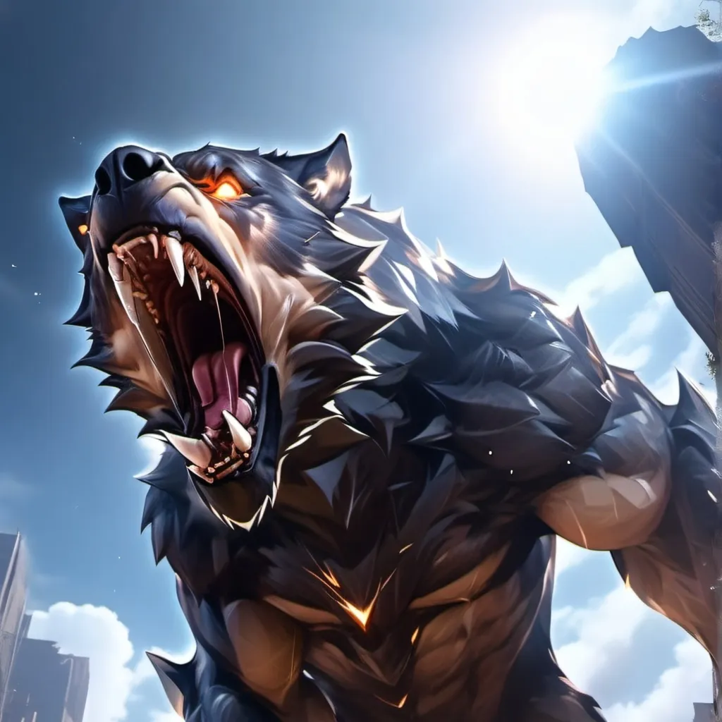 chat with ai character: diamond werewolf 