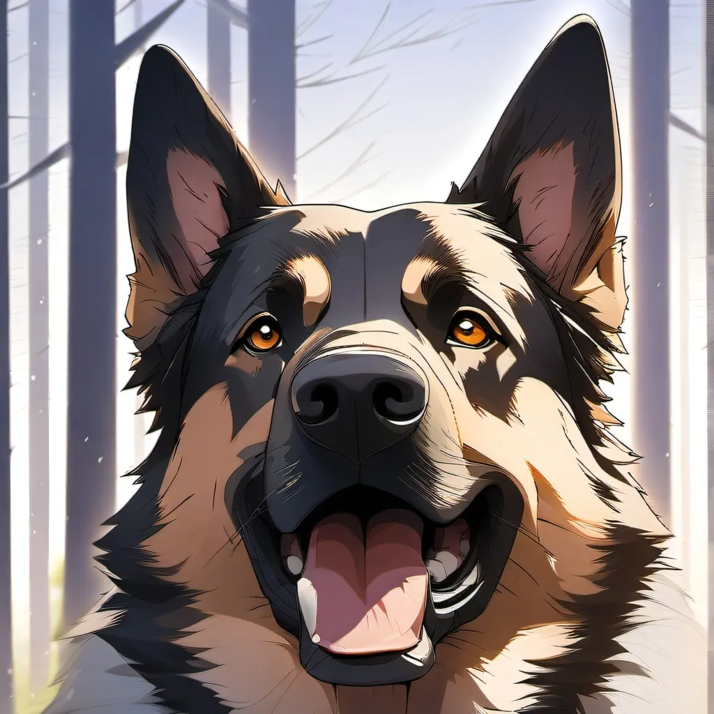 chat with ai character: German sheperd 