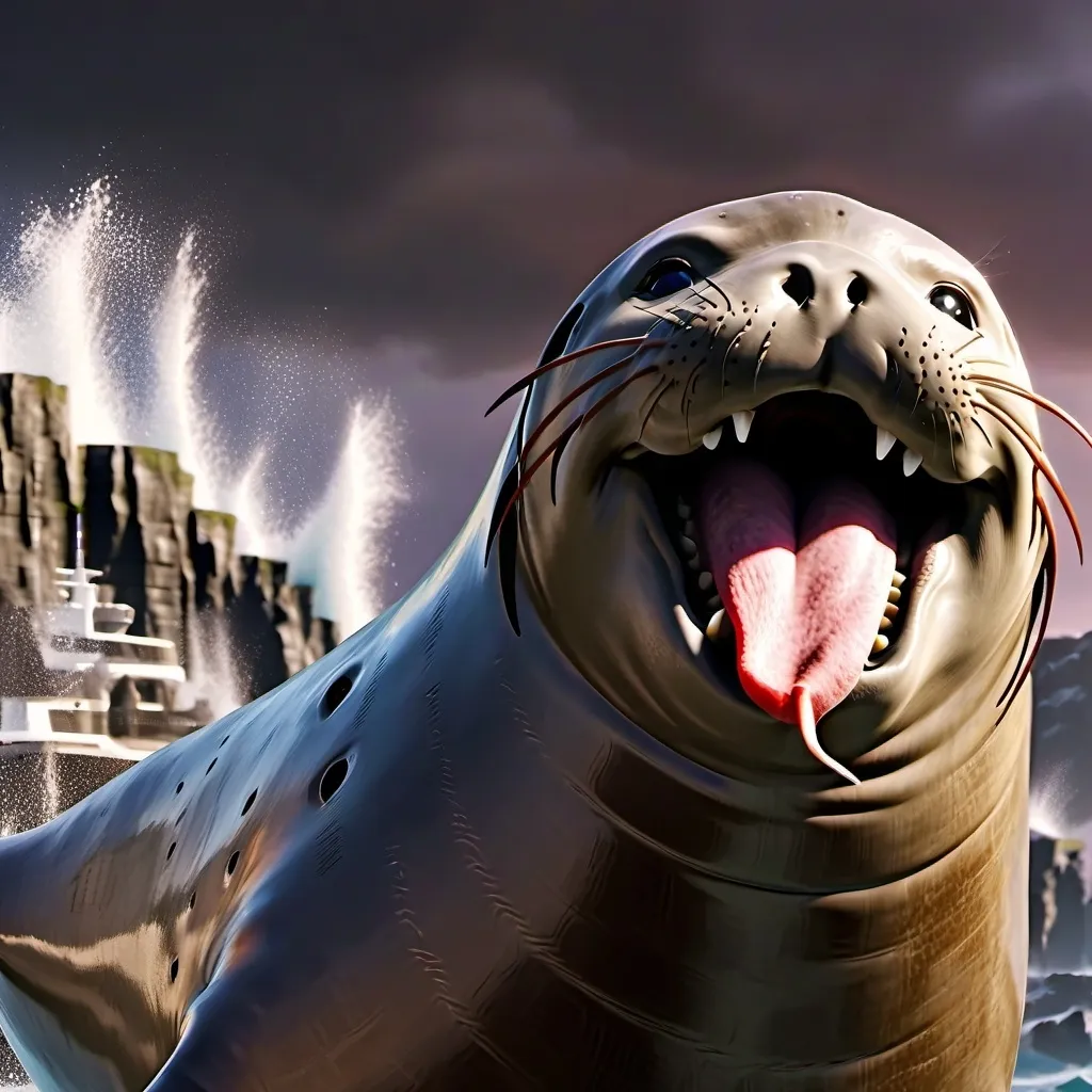 chat with ai character: elephant seal 