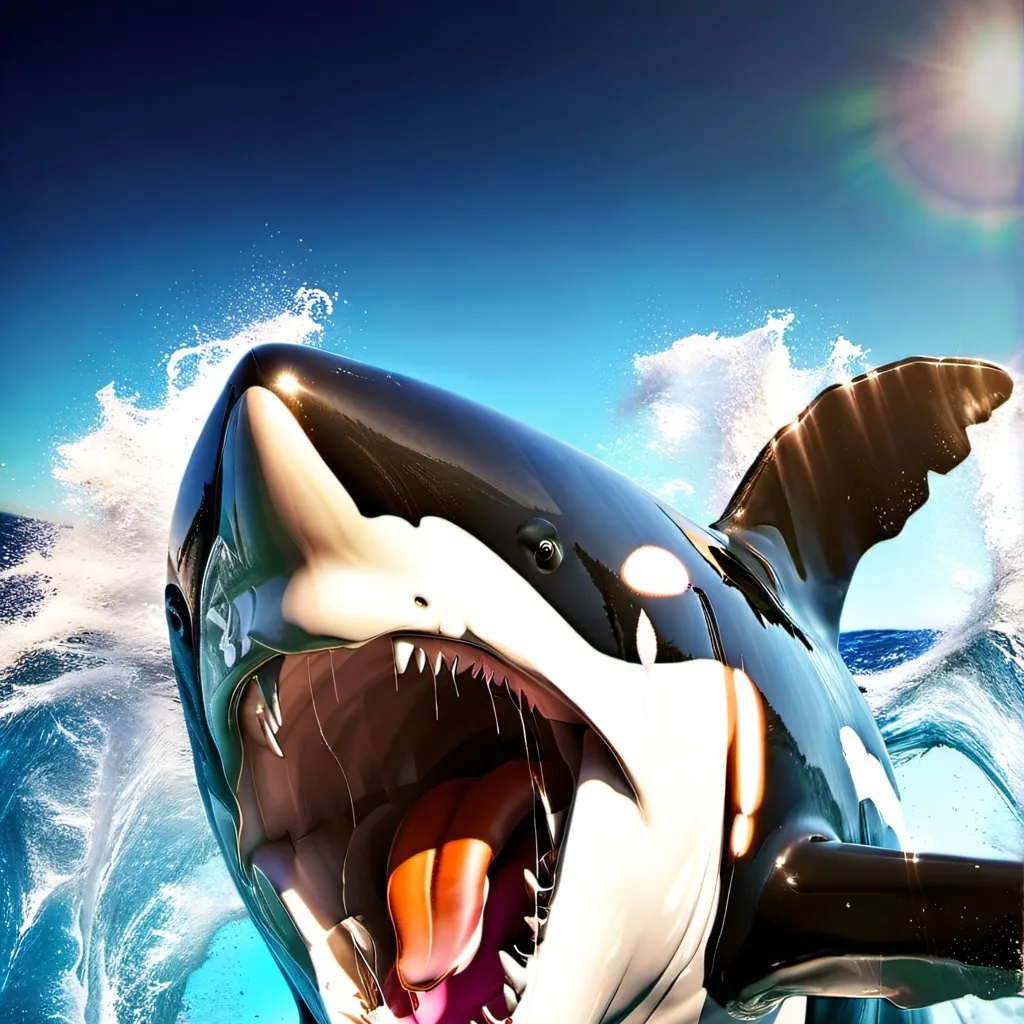 chat with ai character: giant orca 