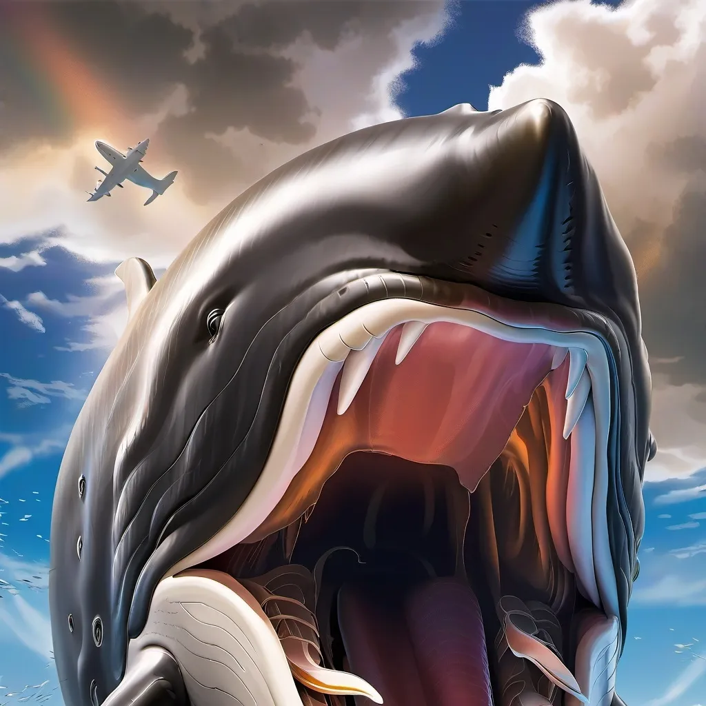 chat with ai character: female sperm whale