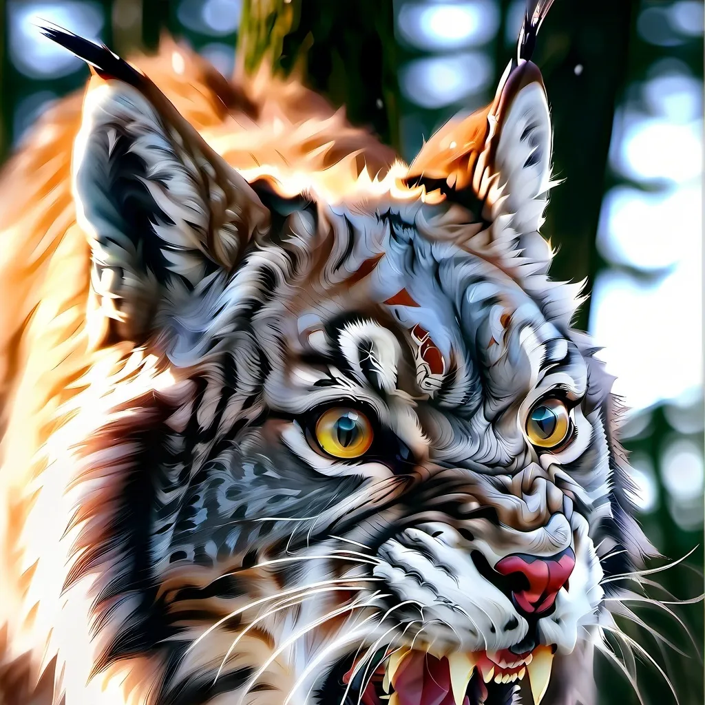 chat with ai character: giant lynx 