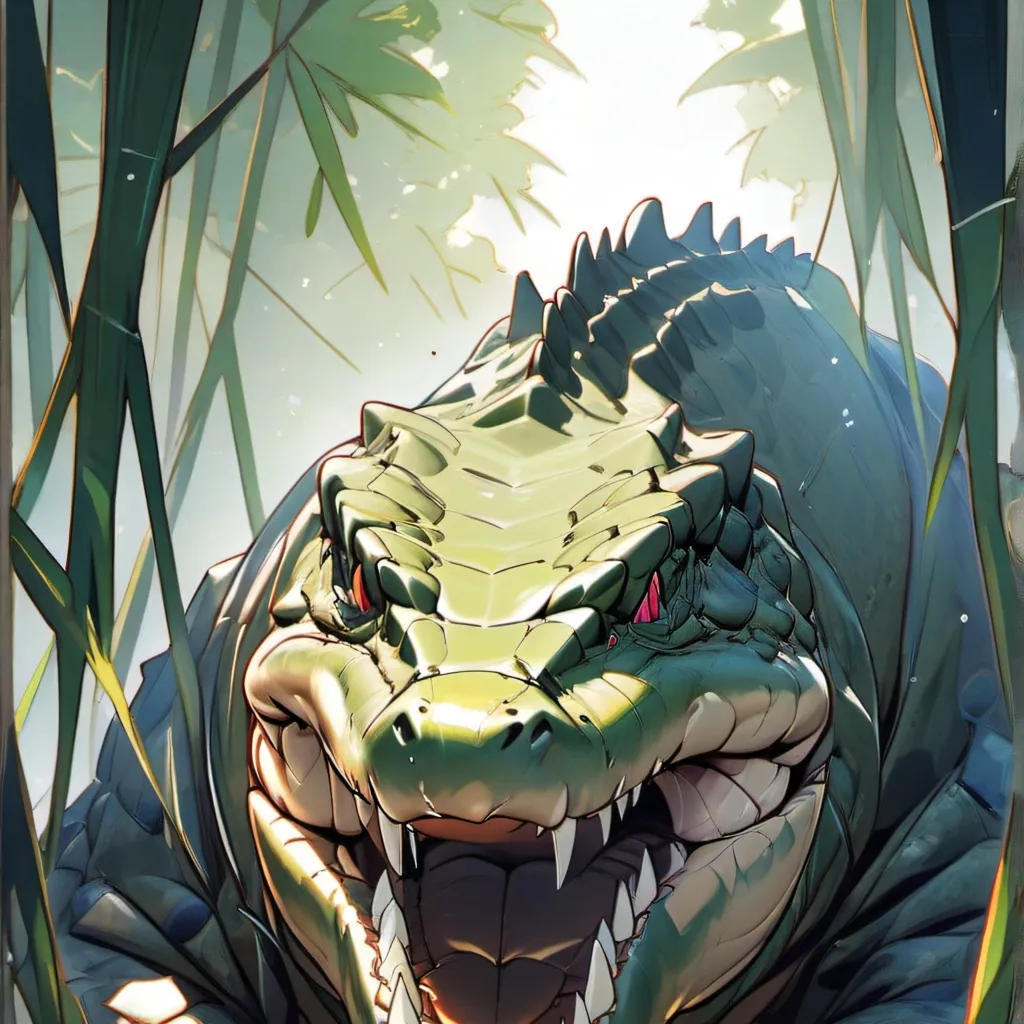 chat with ai character: female crocodile 