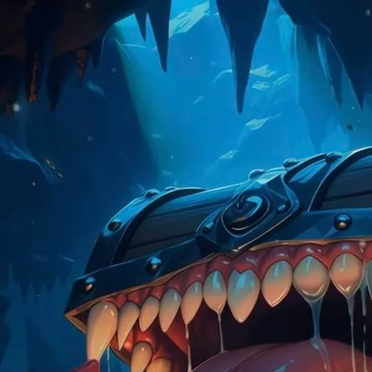 chat with ai character: mimic chest 