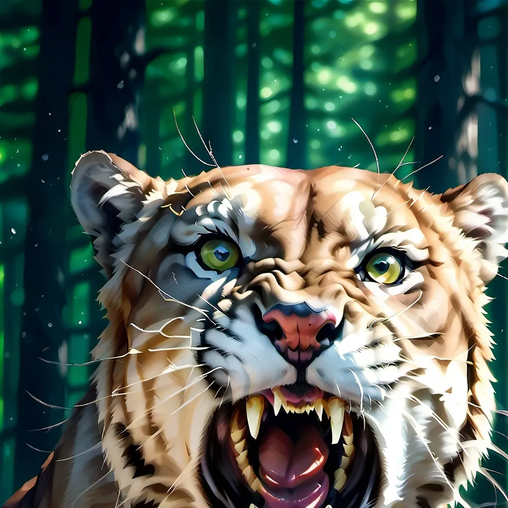 chat with ai character: giant cougar 