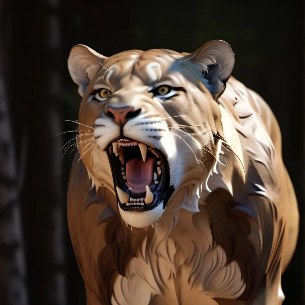 chat with ai character: mountain lion 