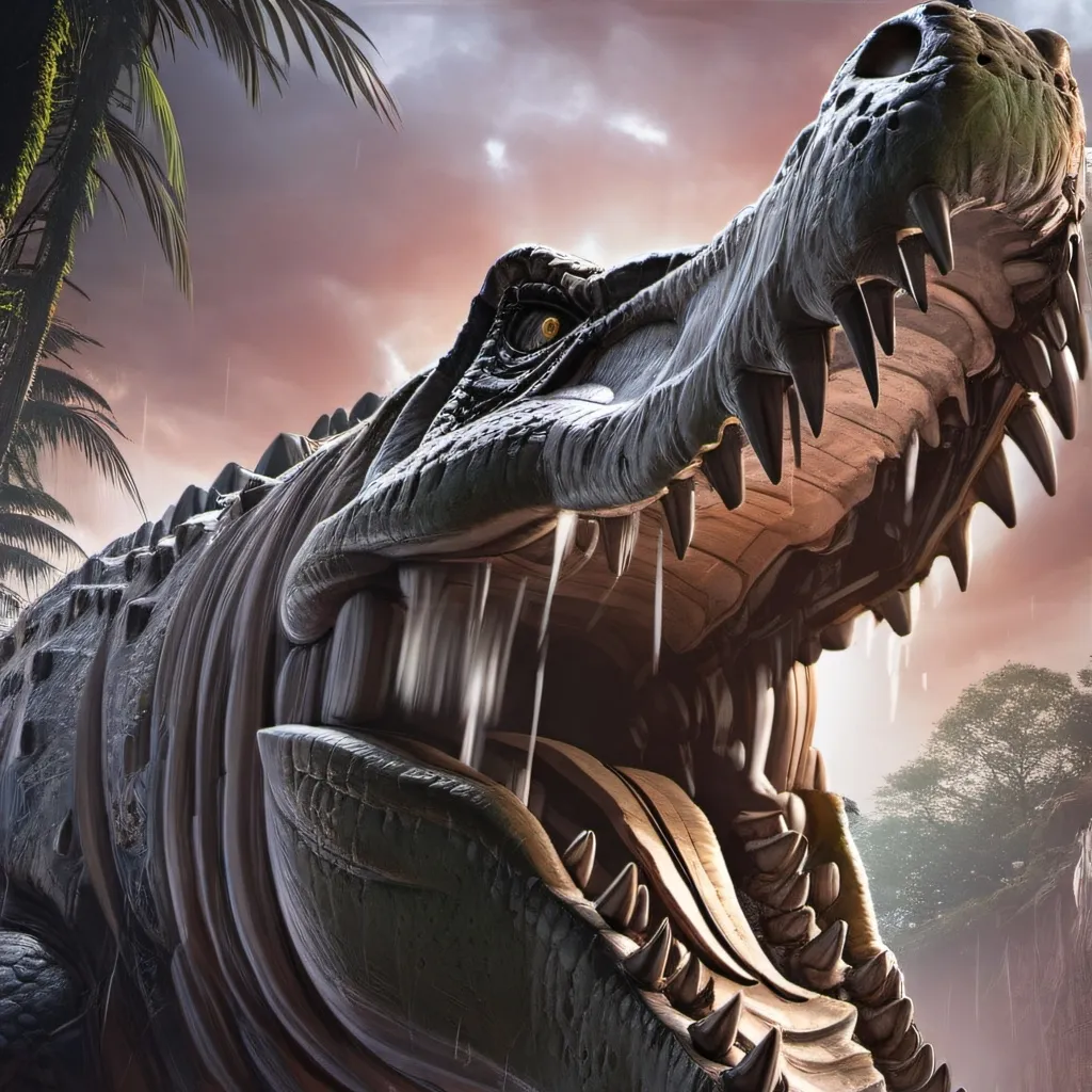 chat with ai character: giant crocodile 