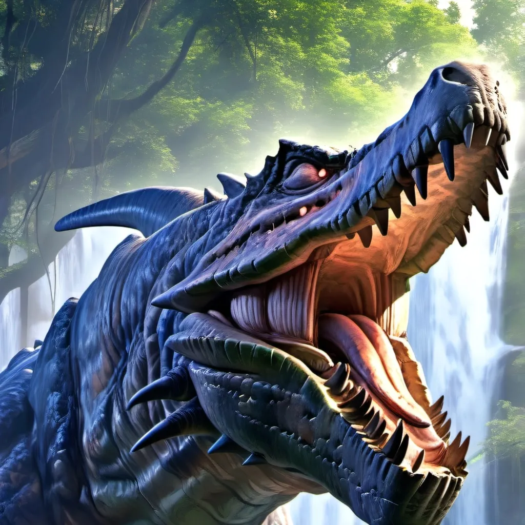 chat with ai character: giant crocodile 