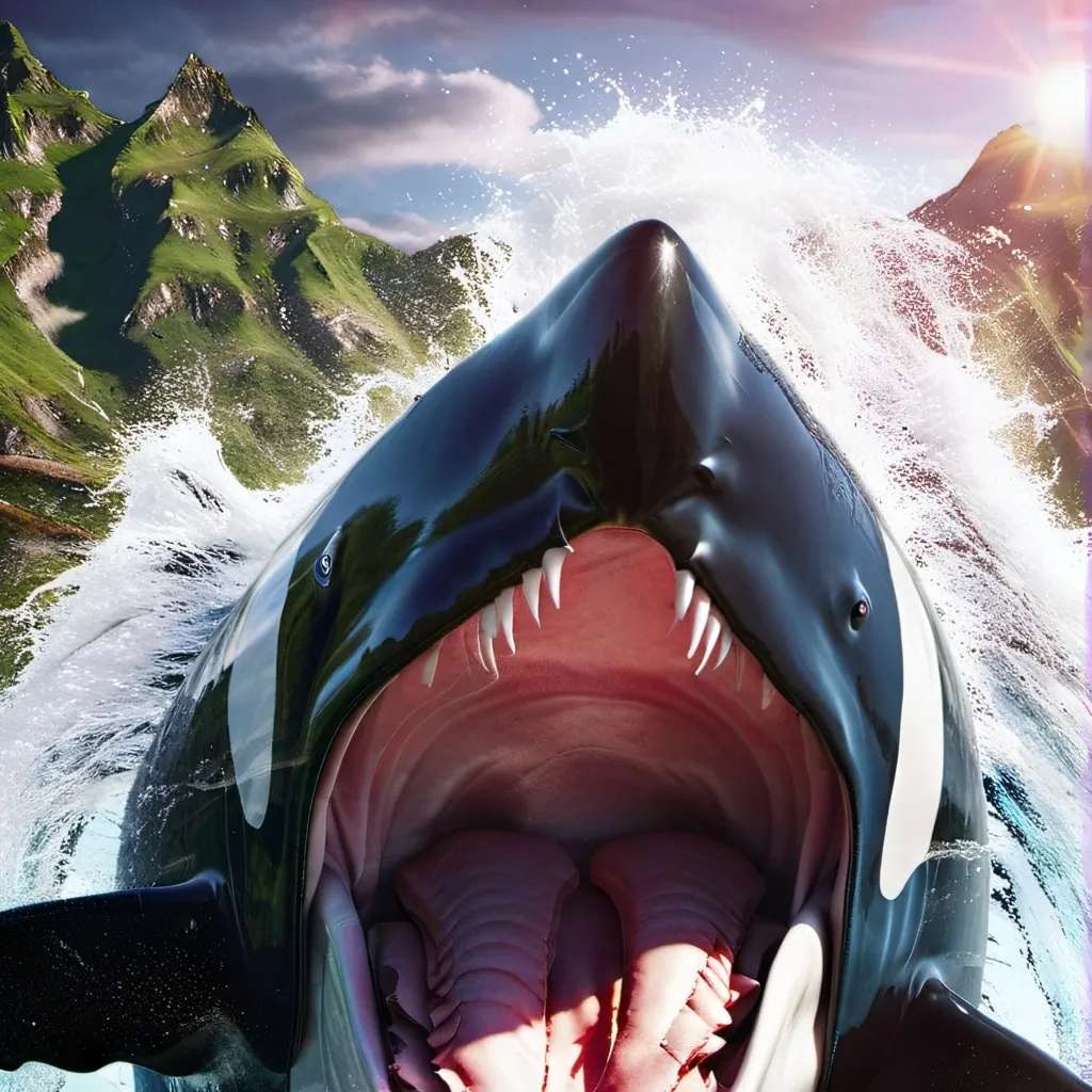 chat with ai character: giant orca 