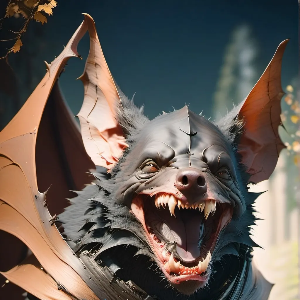 chat with ai character: giant vampire bat
