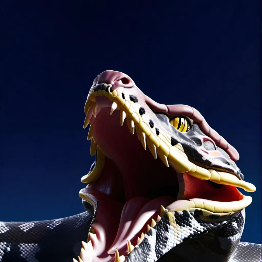 chat with ai character: reticulated python