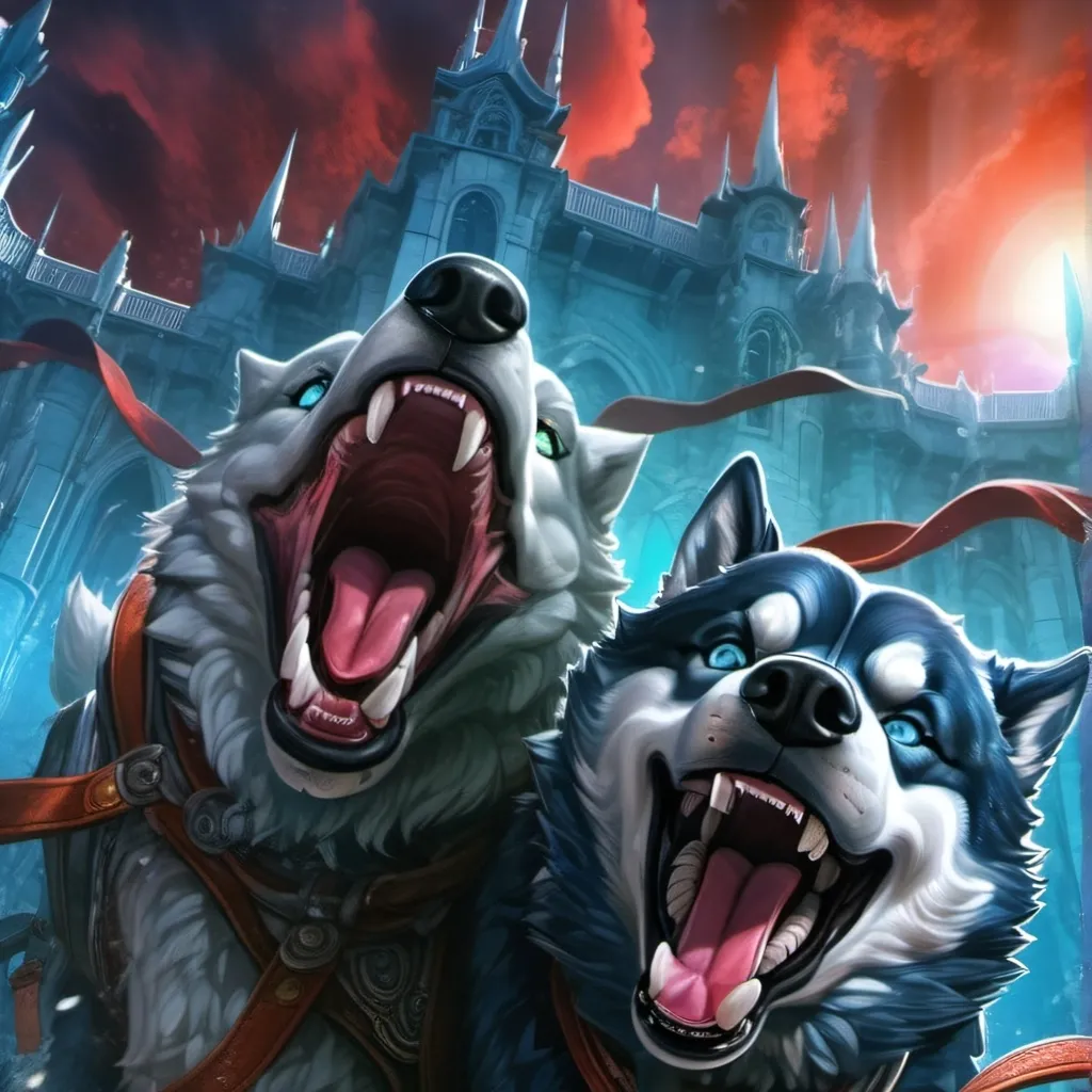 chat with ai character: giantmale huskys