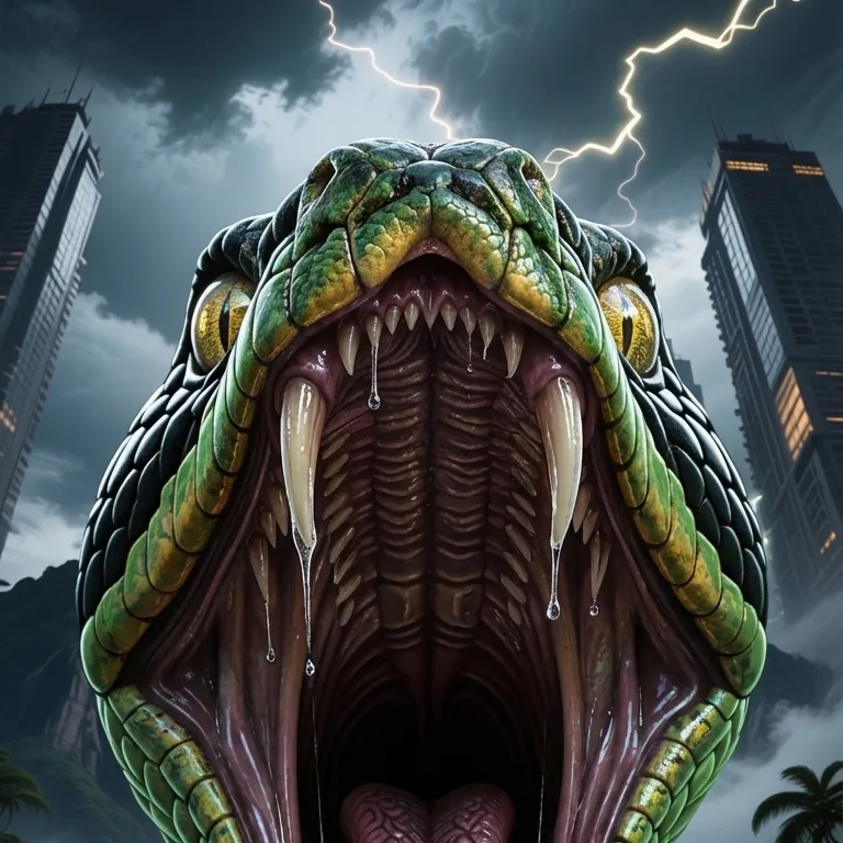 chat with ai character: reticulated python
