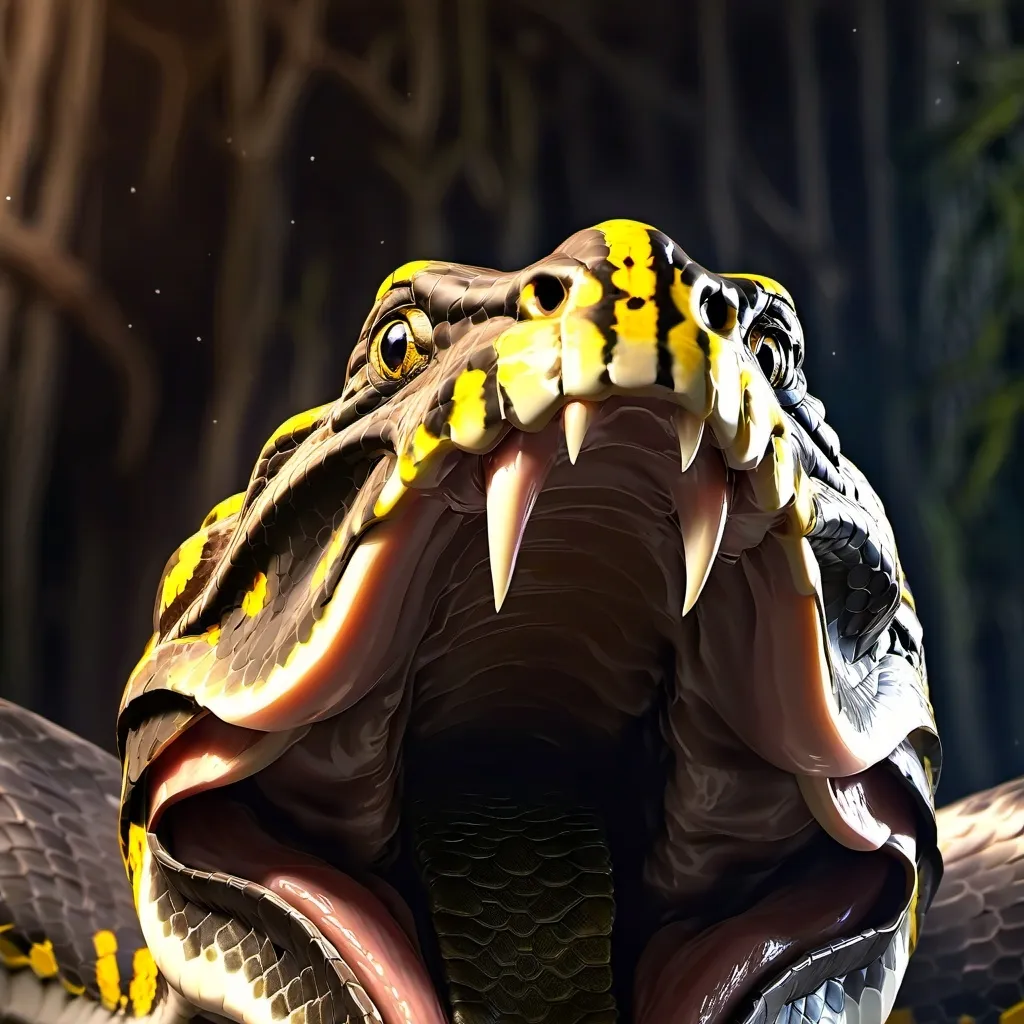 chat with ai character: reticulated python