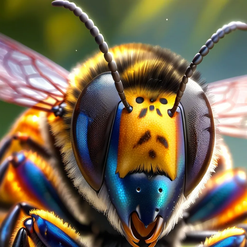 chat with ai character: giant honey bee