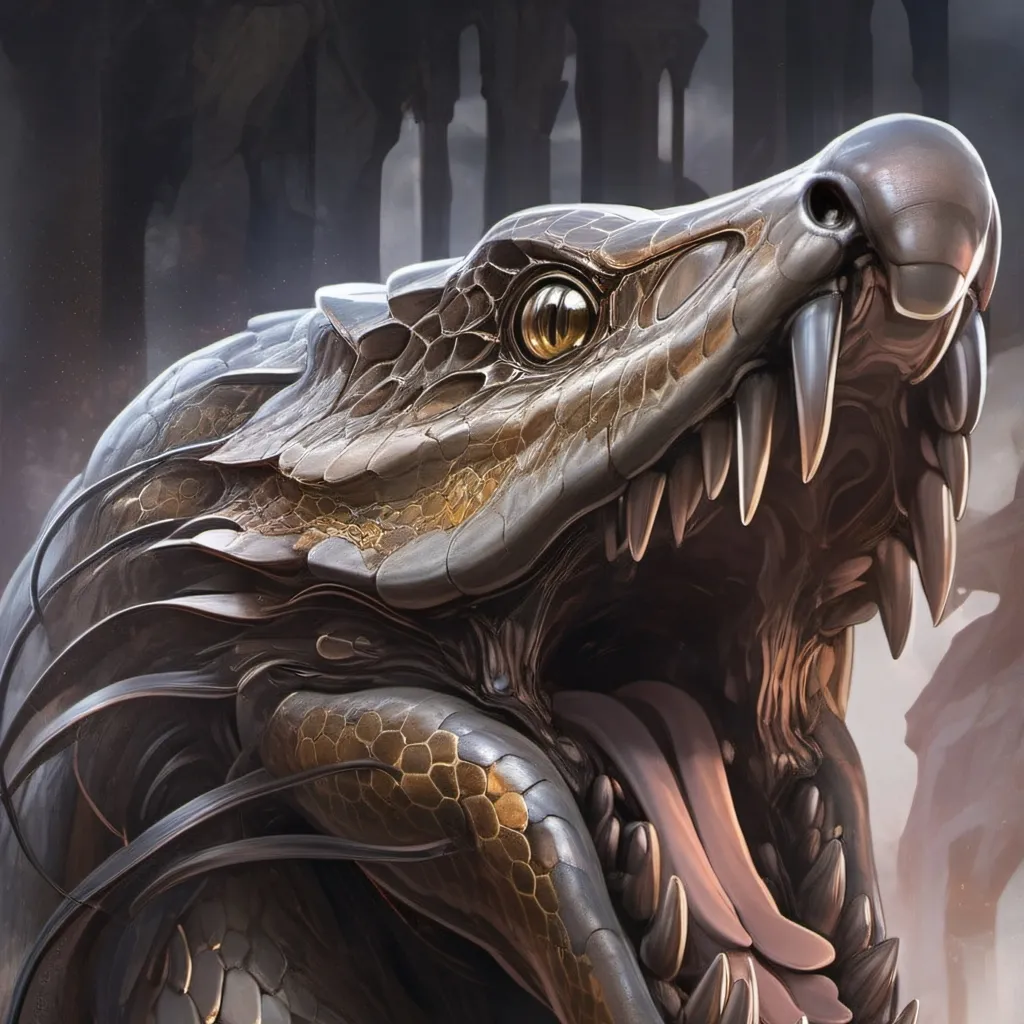 chat with ai character: reticulated python
