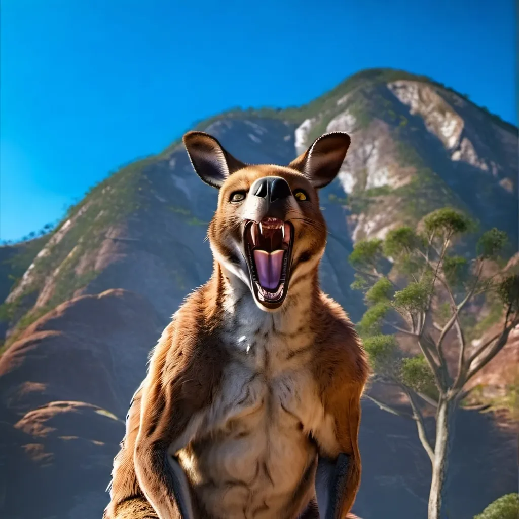 chat with ai character: giant kangaroo 