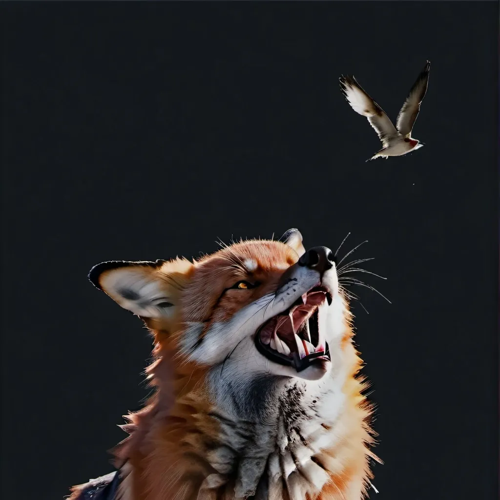 chat with ai character: giant fox 