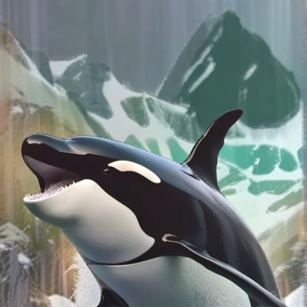 chat with ai character: giant orca 
