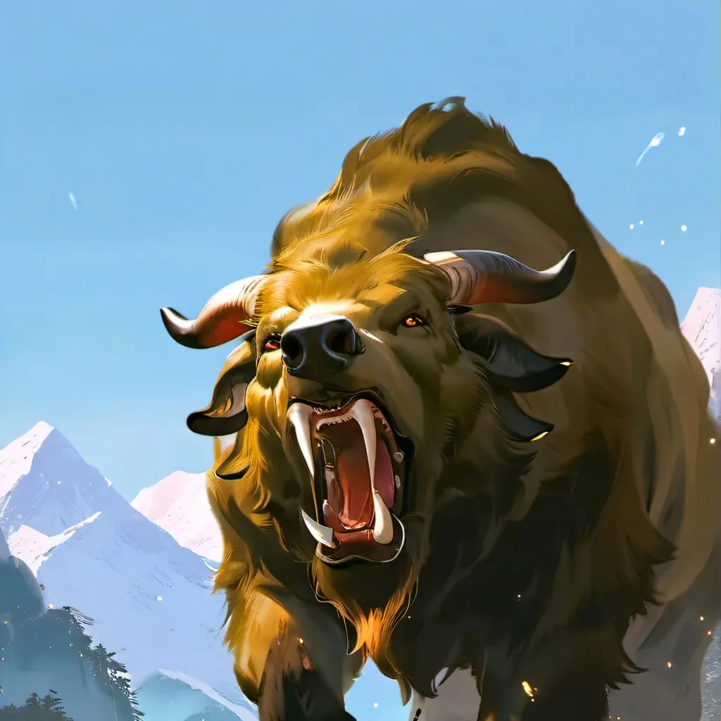 chat with ai character: giant goat