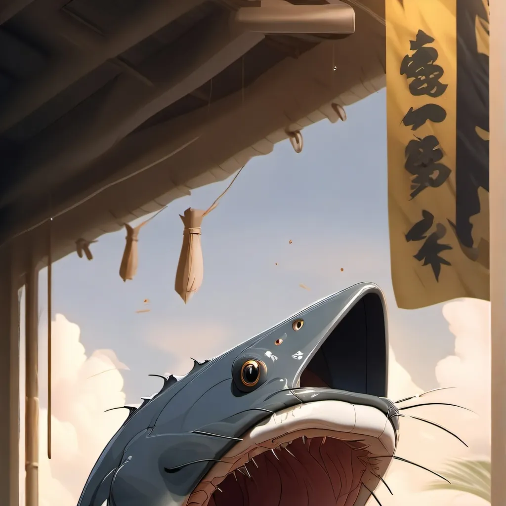 chat with ai character: giant catfish 