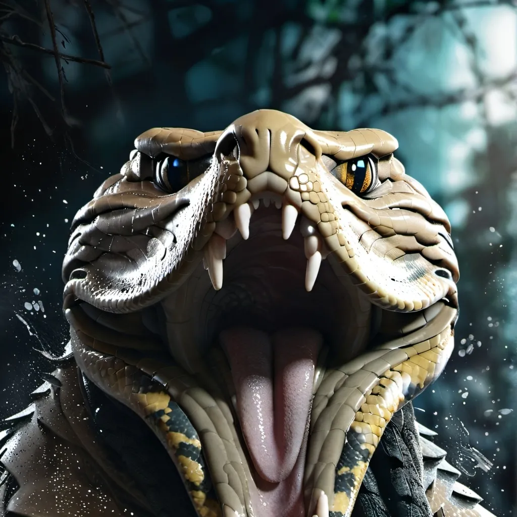 chat with ai character: reticulated python