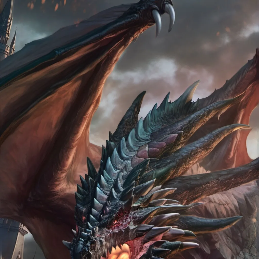 chat with ai character: giant dragon 