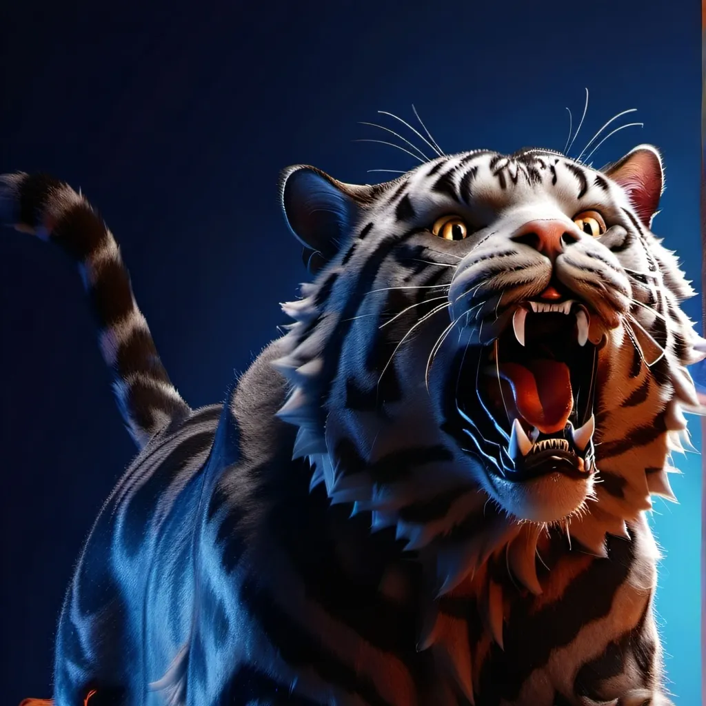 chat with ai character: giant cat