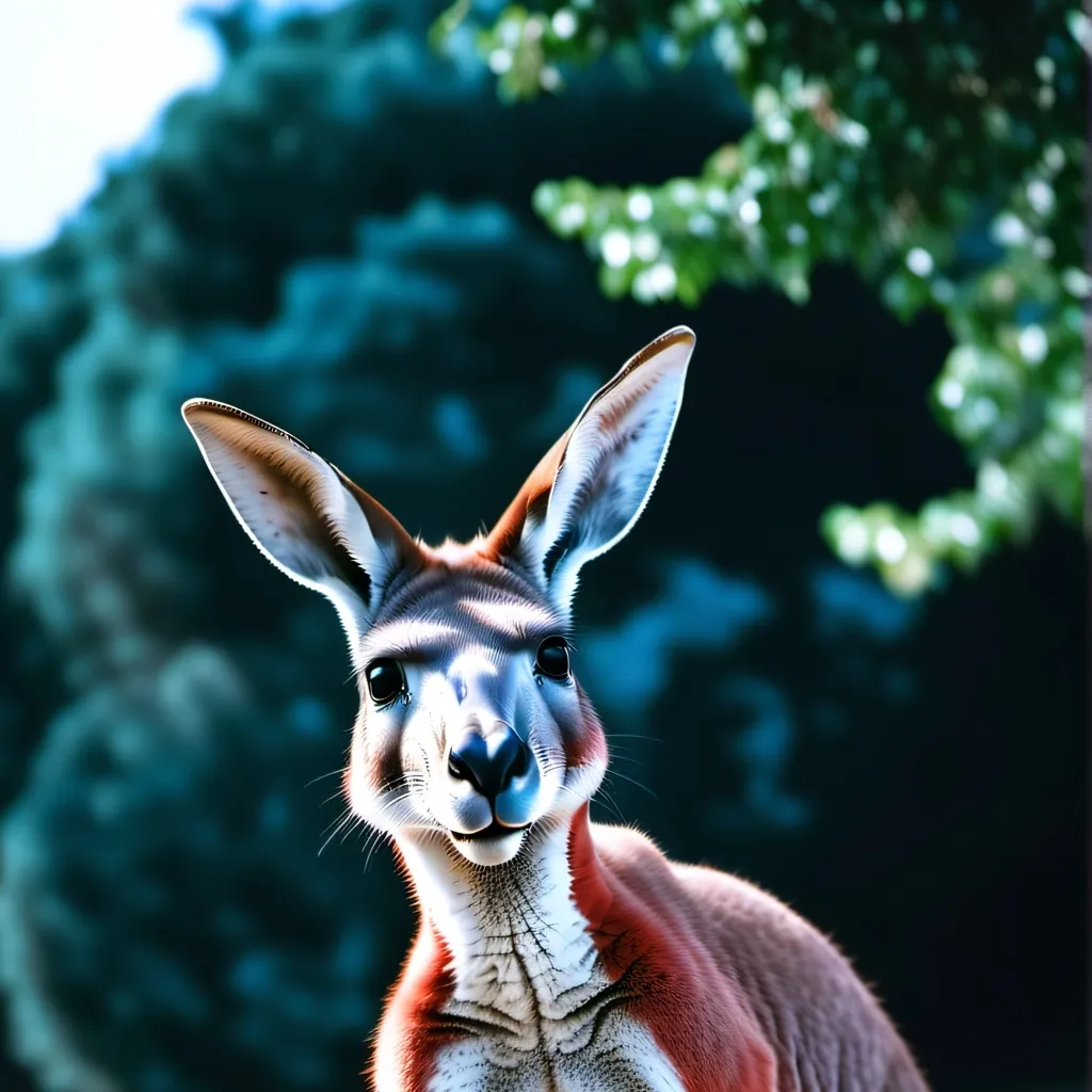 chat with ai character: giant red kangaroo
