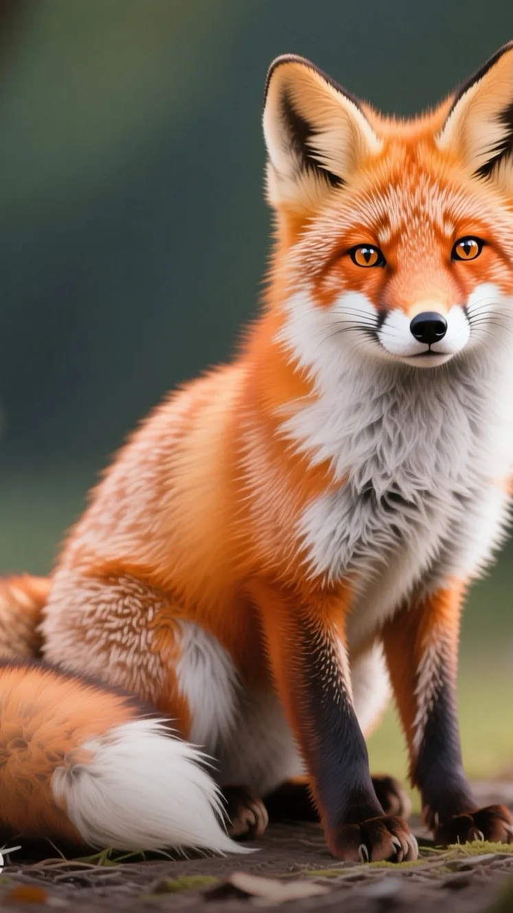 ai character: Foxy  background