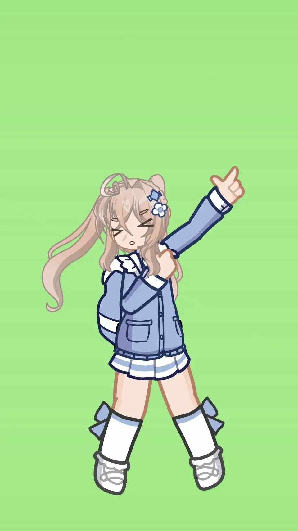 ai character: EliTheGachaCreator background